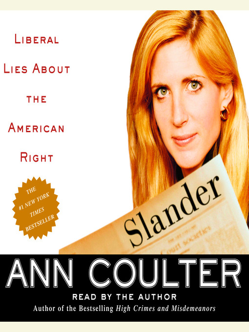 Title details for Slander by Ann Coulter - Available